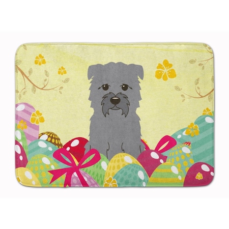Carolines Treasures Easter Eggs Glen of Imal Grey Machine Washable Memory Foam Mat BB6059RUG